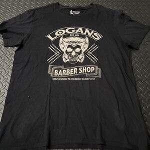 Rare Secret Level Marvel Comics X-Men Wolverine Logans Barber Shop Shirt Sz L